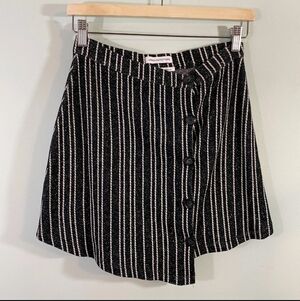 Urban Outfitters Striped Black and White Skirt